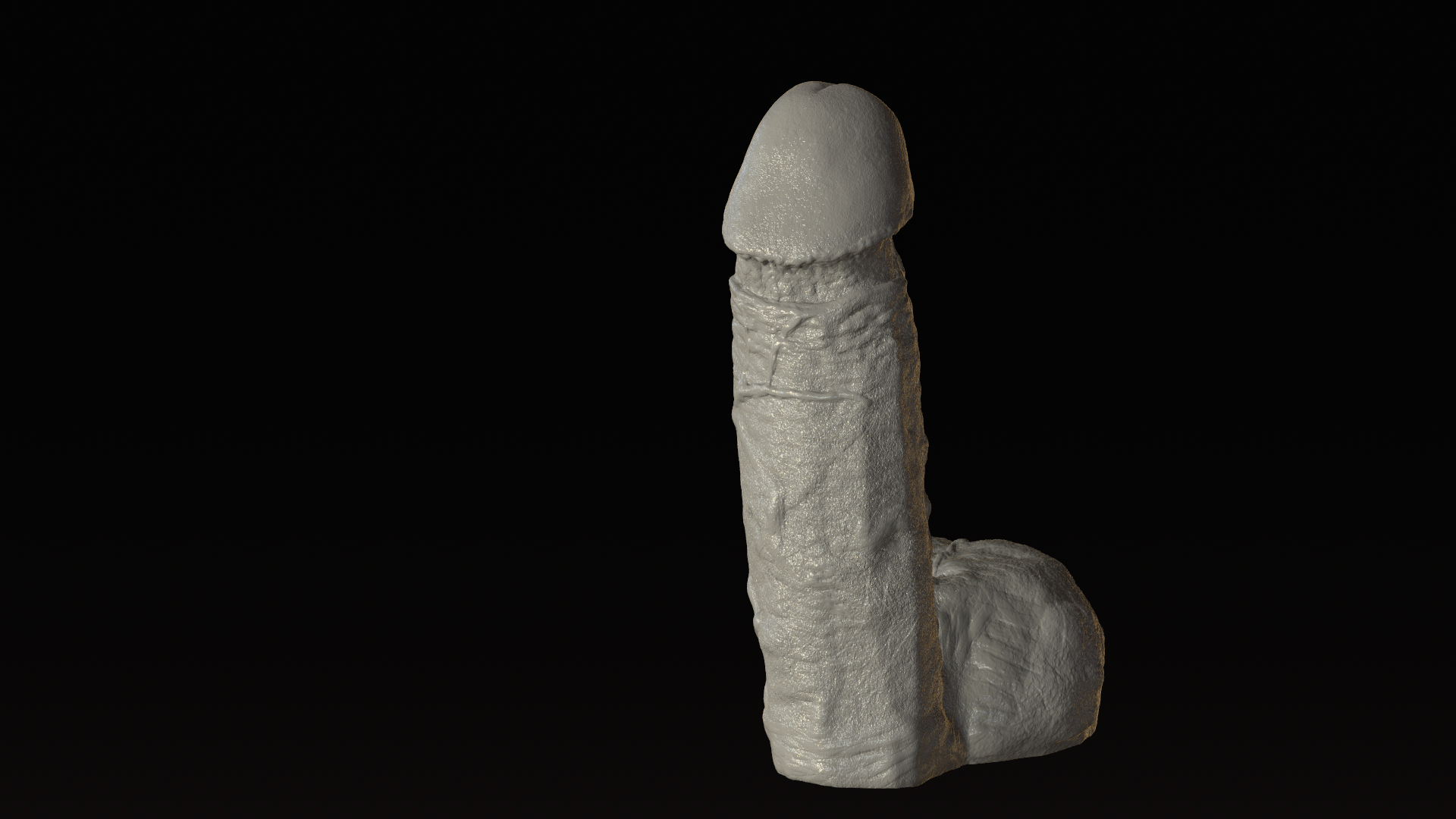 Realistic penis high poly model