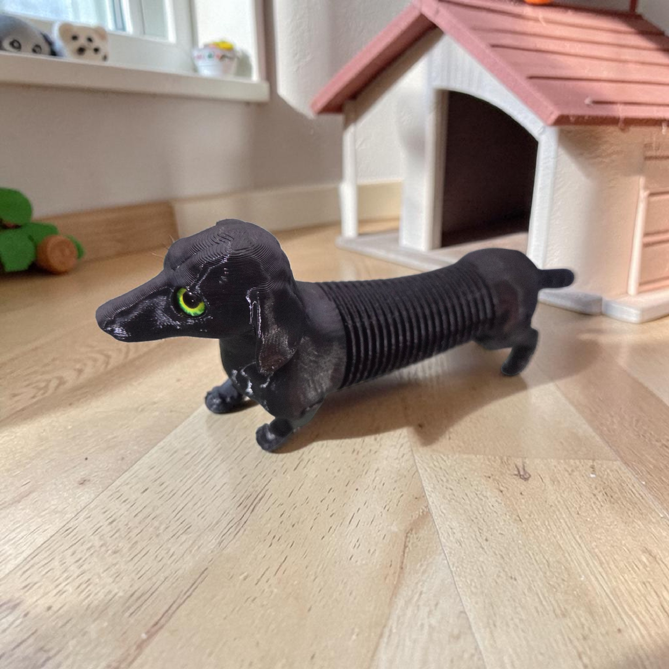SuperFlexi Dachshund - 6mm glass eye compatible