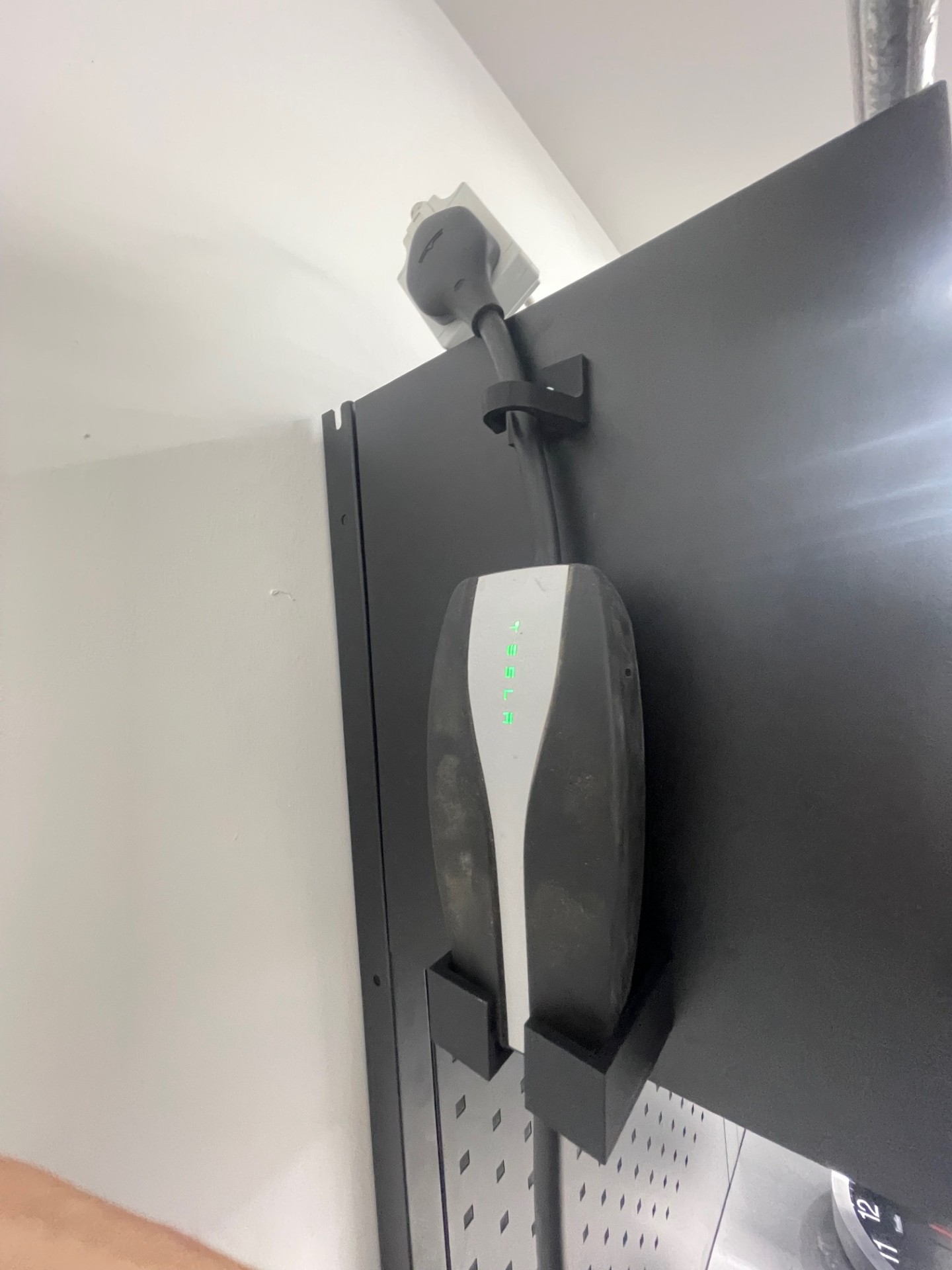 Tesla granny/mobile charger holder