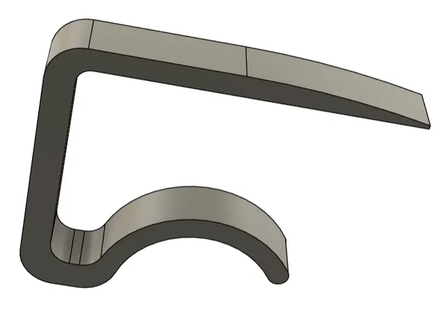 Tablecloth clip for 20mm table top