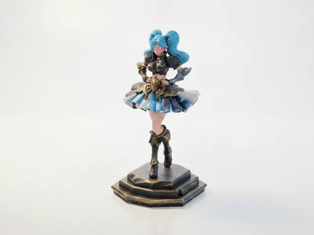 Princess Statue Female Figure 3D Printable