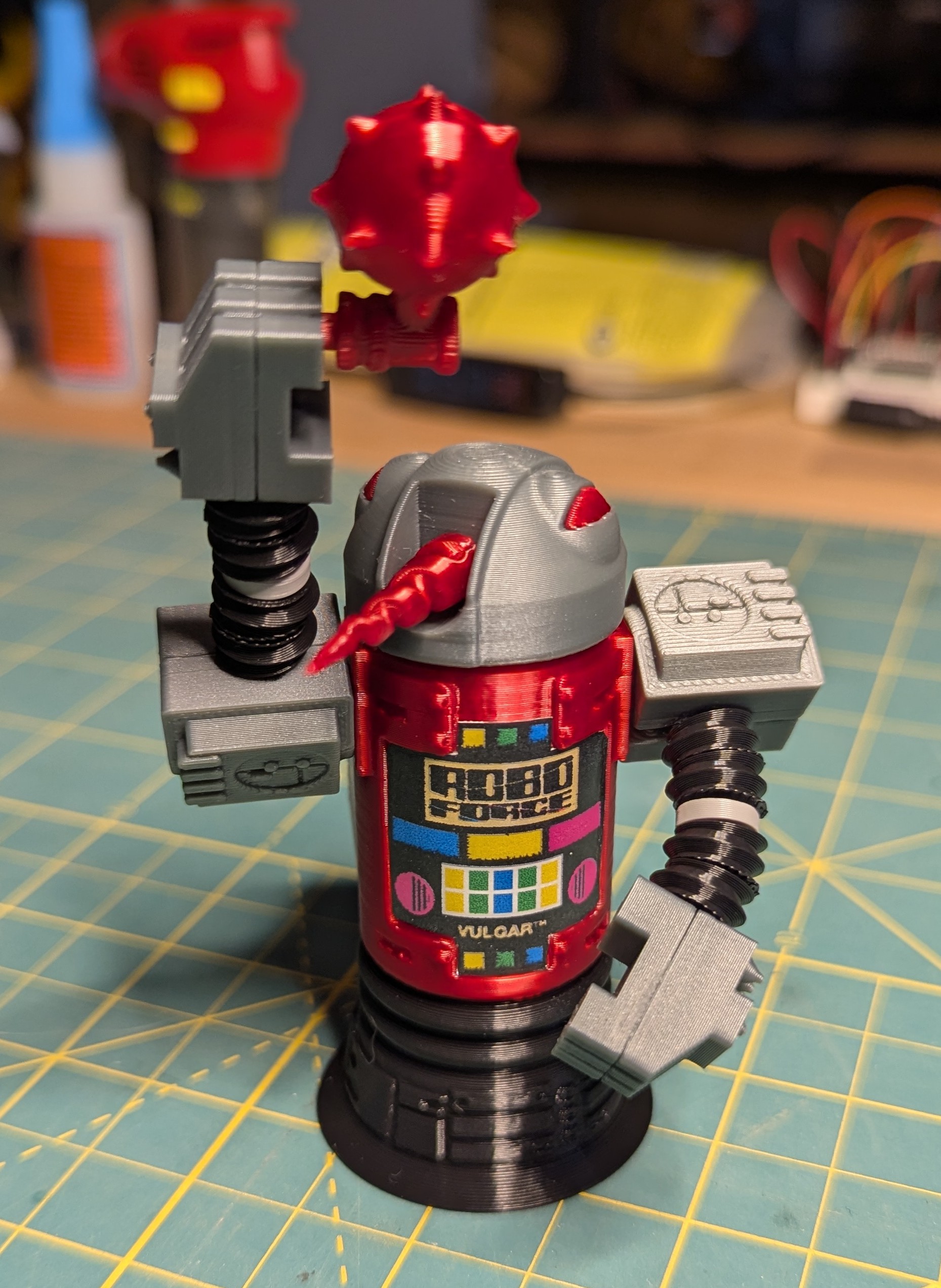 RoboForce Vulgar Action Figure