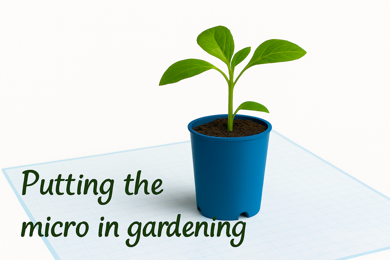 Tiny Pot for Micro‑Plants – Fits 40–45 mm Jar Openings