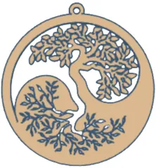 Ornament - strom (Ornament - tree)