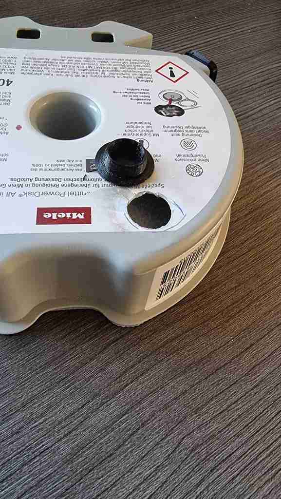 Plug for Miele AutoDos PowerDisk (refilling)