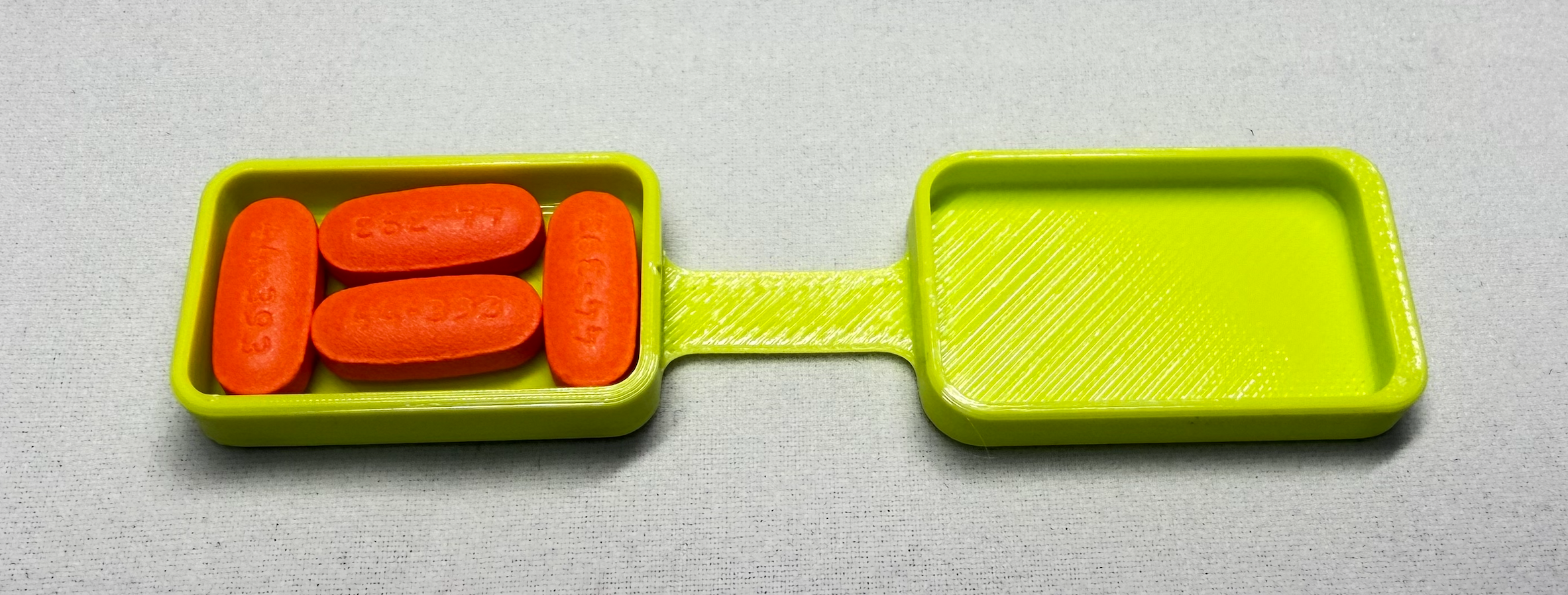 TPU Mini Foldable Pill Box