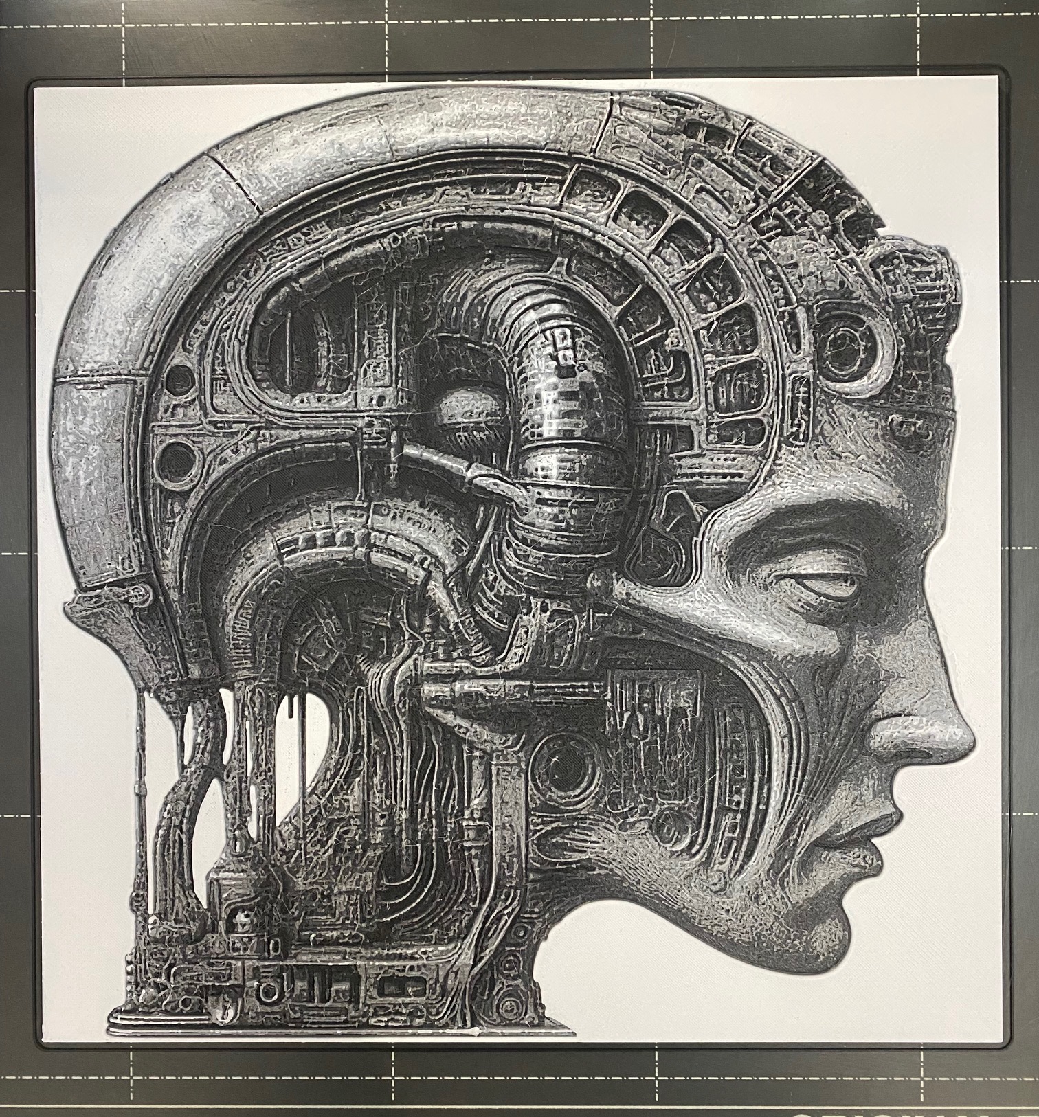 Cogitationis Machina (Thought Machine) - Hueforge, HR Giger inspired