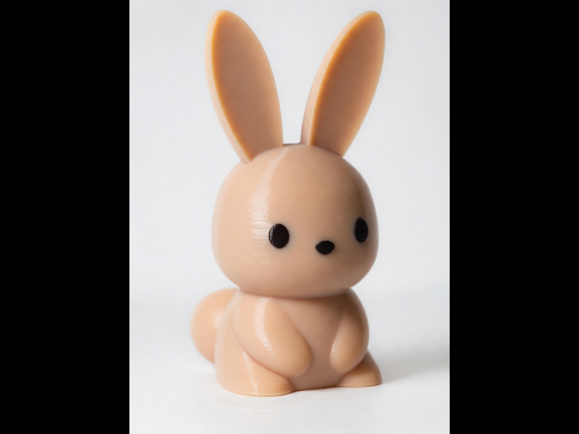 Simple Bunny Character Figure