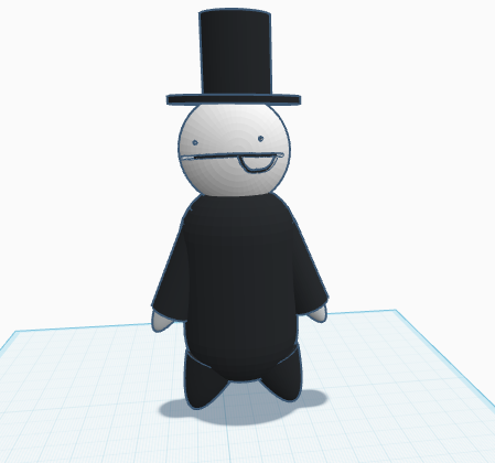 Top Hat Bob Figurine