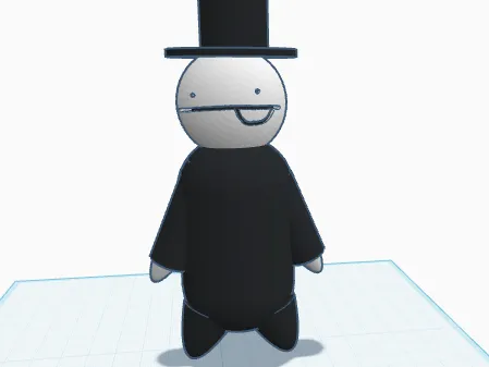 Top Hat Bob Figurine