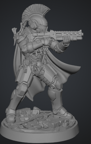 Elite Oath Sworn Bastion Knight adorned with bones