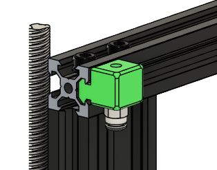 Miniatura 4 do modelo 3D Ender 3 Reverse Bowden Block
