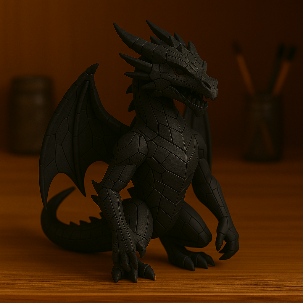 Obsidian Drake – Guardian of the Core