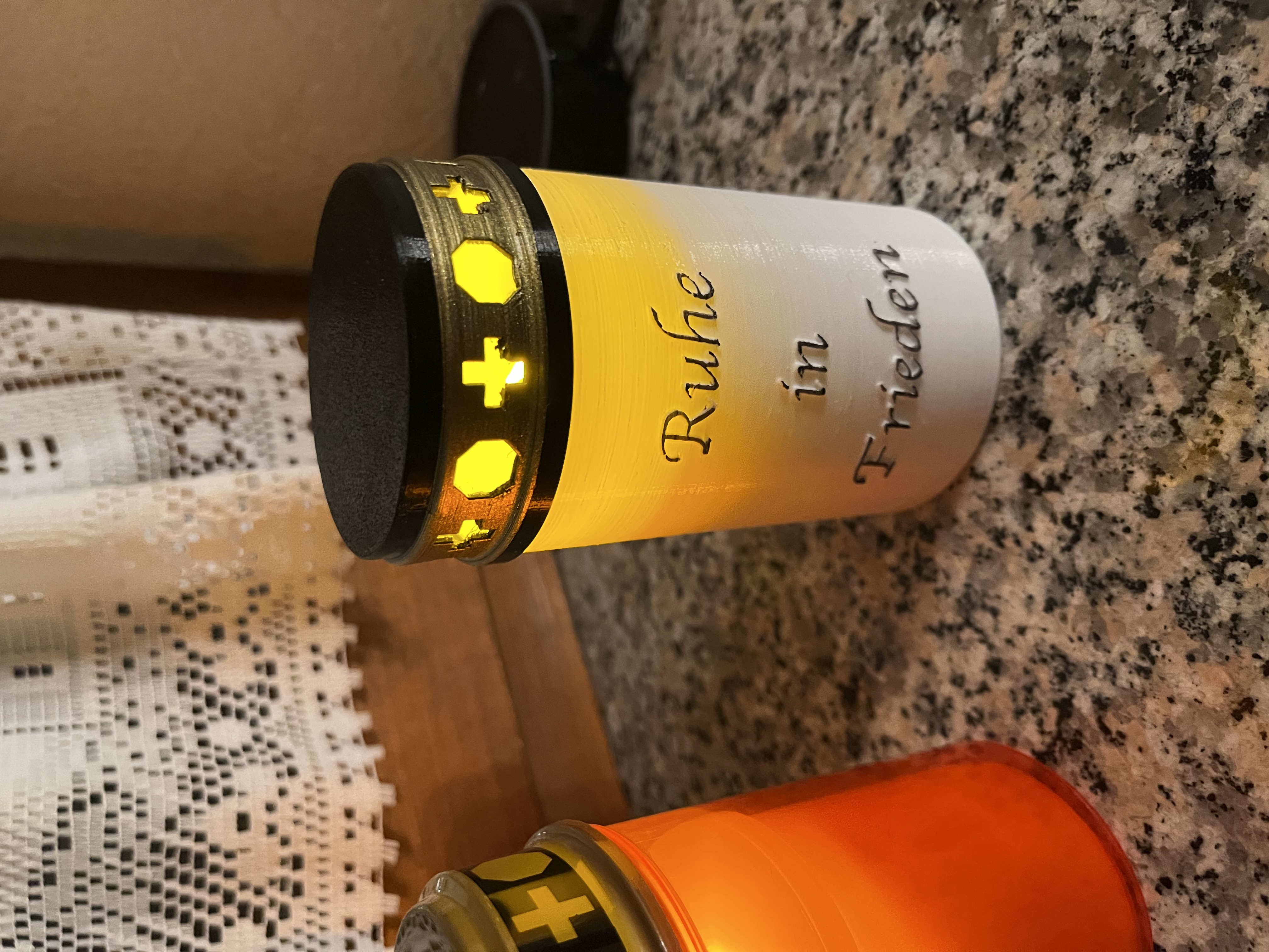 Grabkerzenhülle