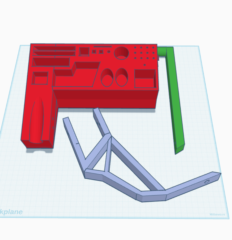 tool stand and organizer for 3d printing and tinkering