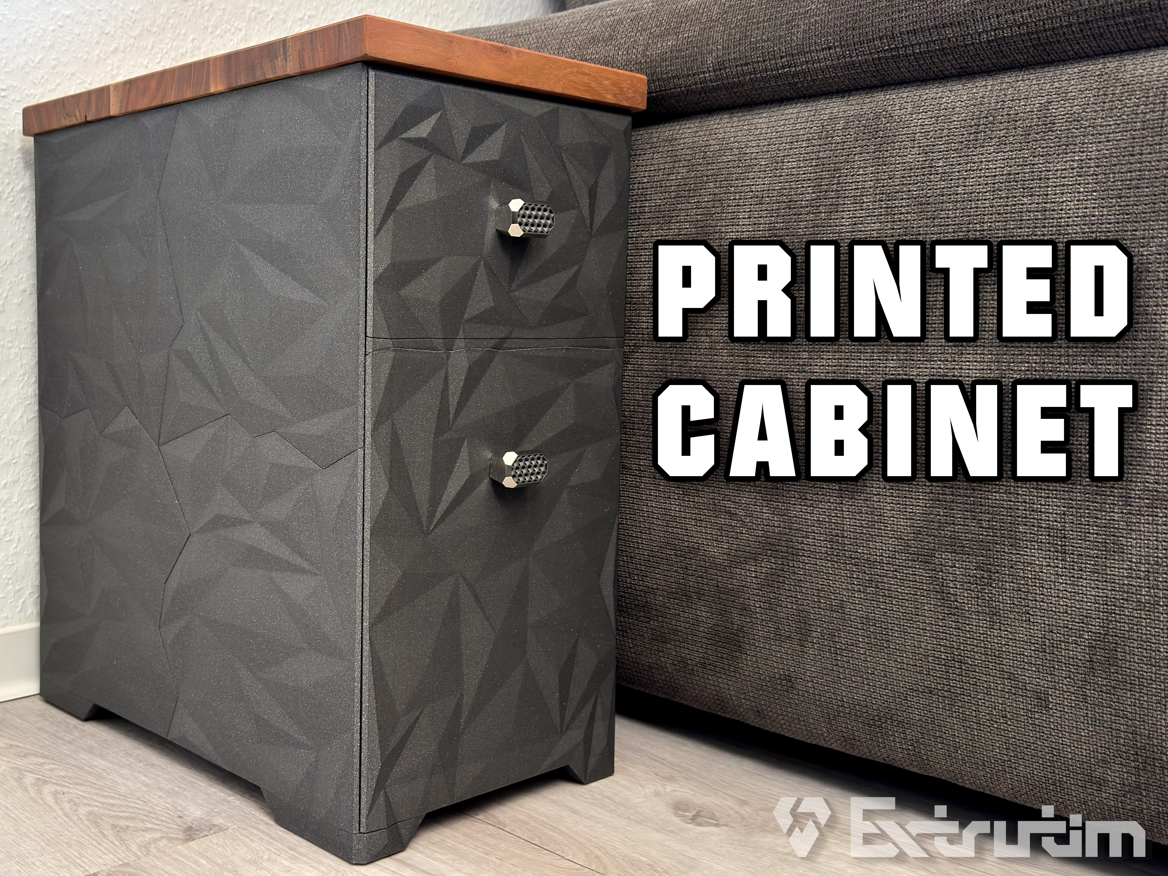 Modern Cabinet With Drawers | Print Your Furniture