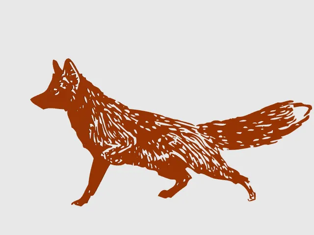 wall art fox