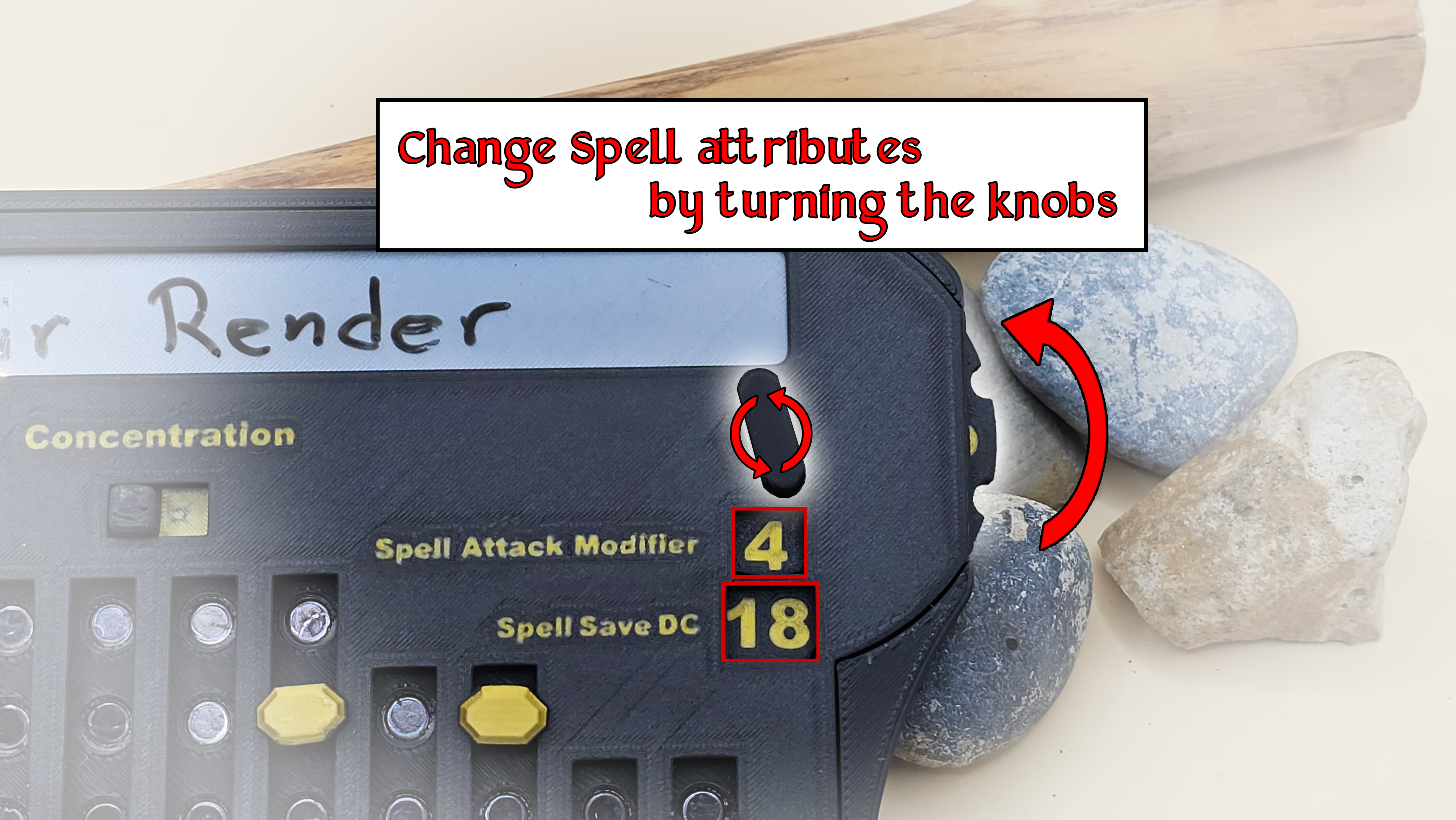 Miniatura 4 do modelo 3D DnD Spell Slot Tracker