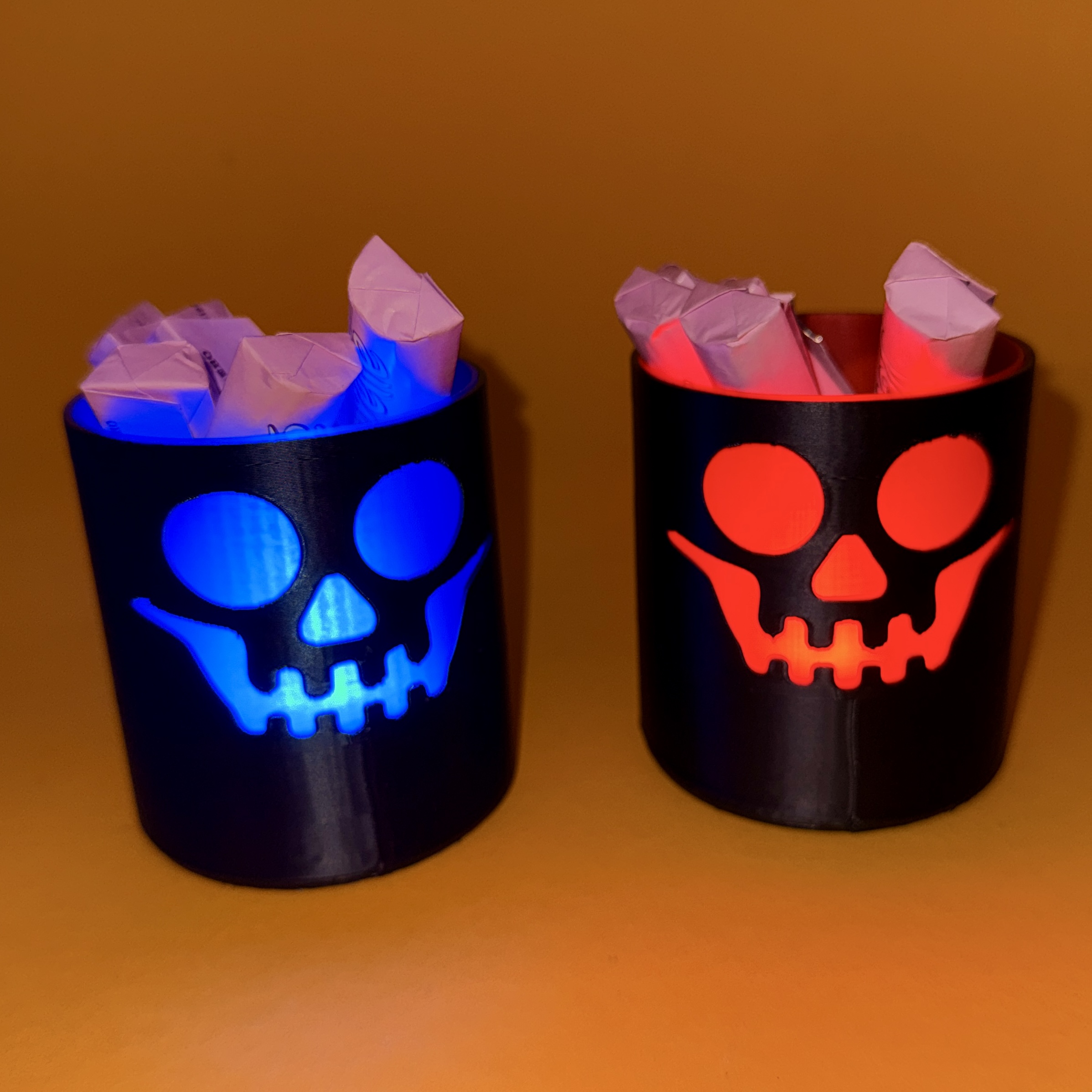 Glowing Halloween Jar