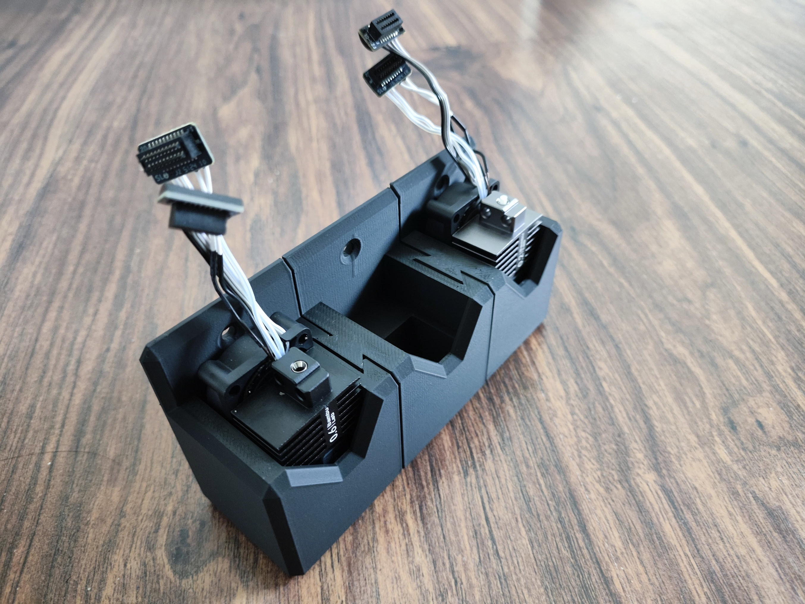 Wall mounted nozzle holder for bambulab p1 series