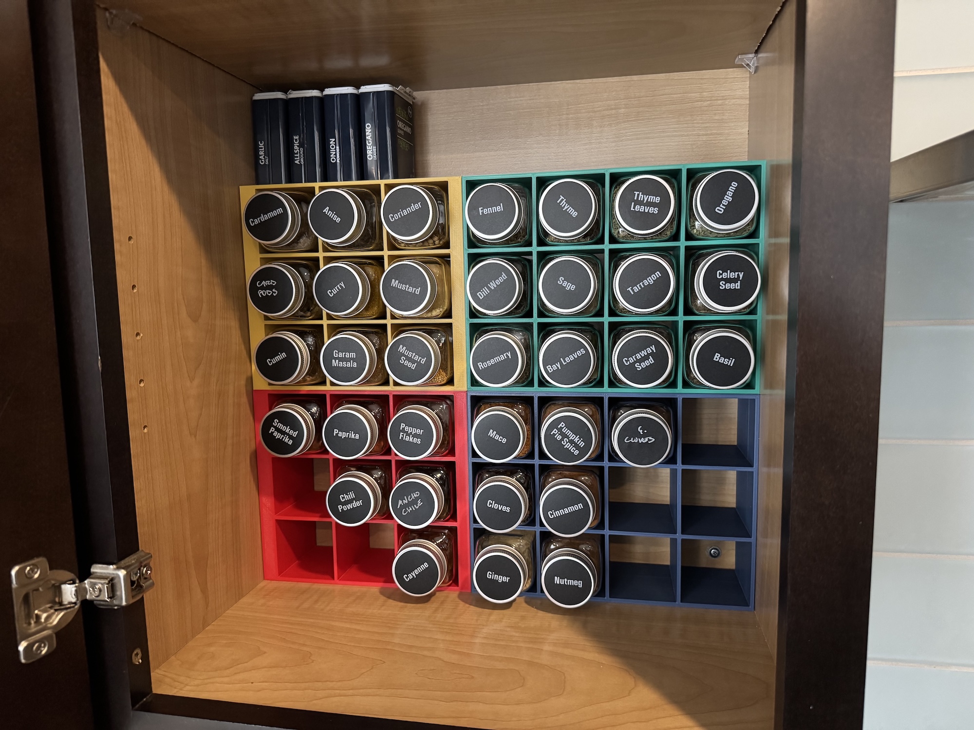 Spice Rack for 6 oz Jars