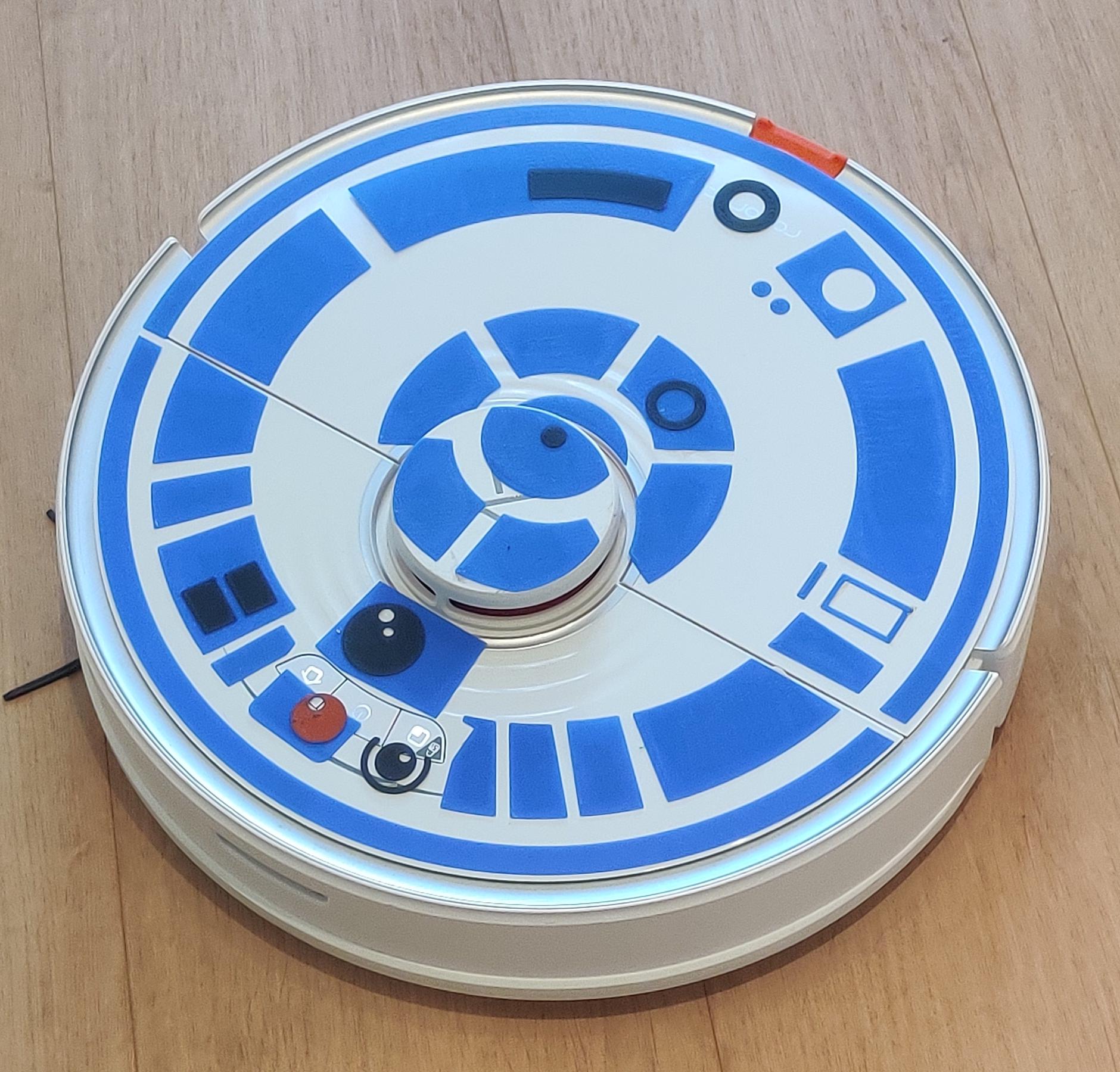 Roborock S7 R2D2 Skin 3D model