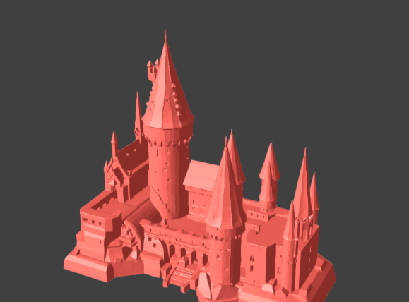 Hogwarts Type Castle