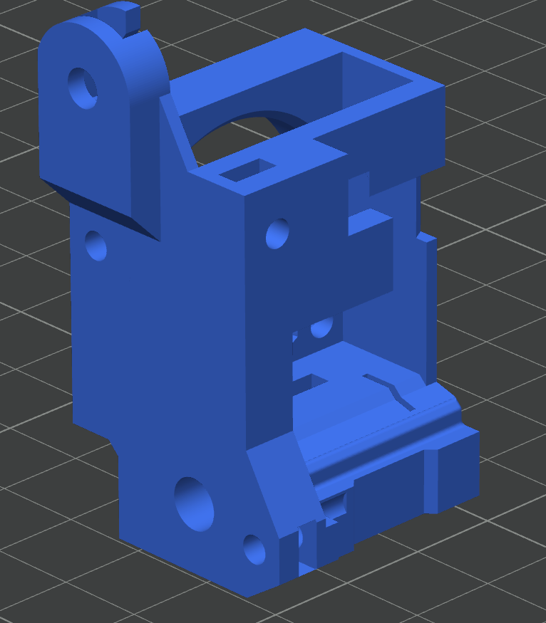 Heatsink Fan Mount for Qidi Plus4 Phaetus Conch Hotend