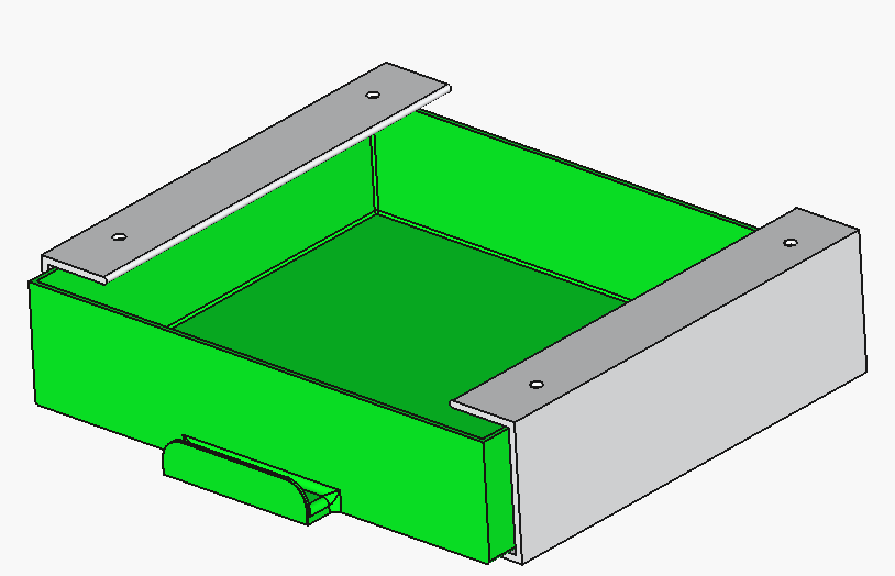 Box under the table top