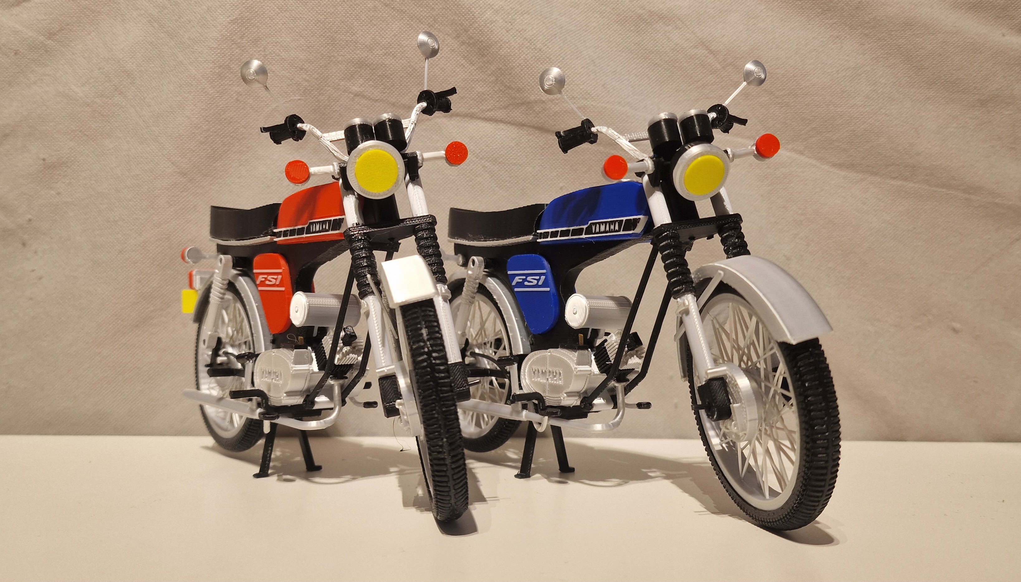 Yamaha FS1 (mod 378) 1973 - 1979 scale 1:8 Designer Ed van der Heijden.
