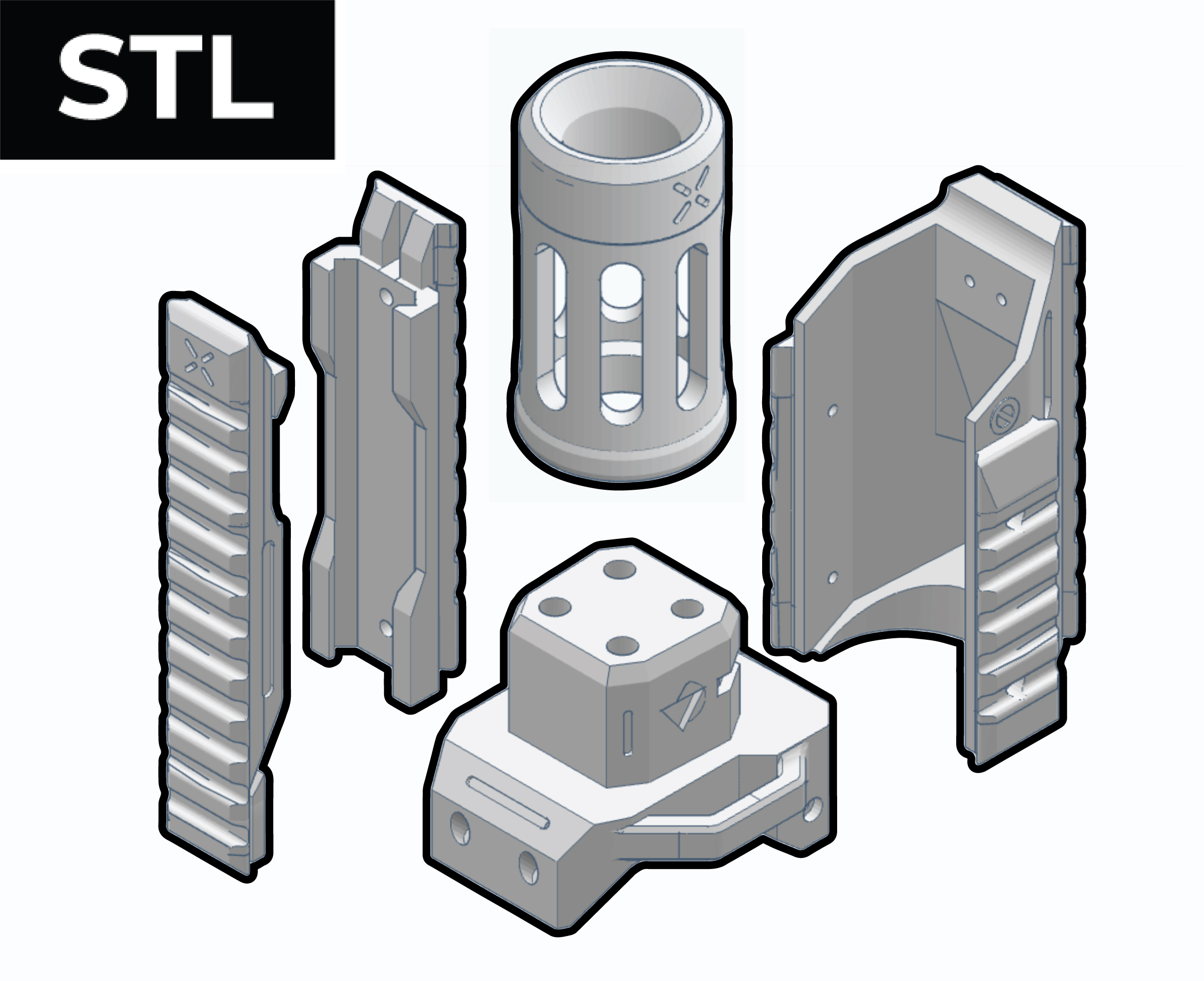 Dart Zone Aeon Pro Tacticool Kit — miniatura 2