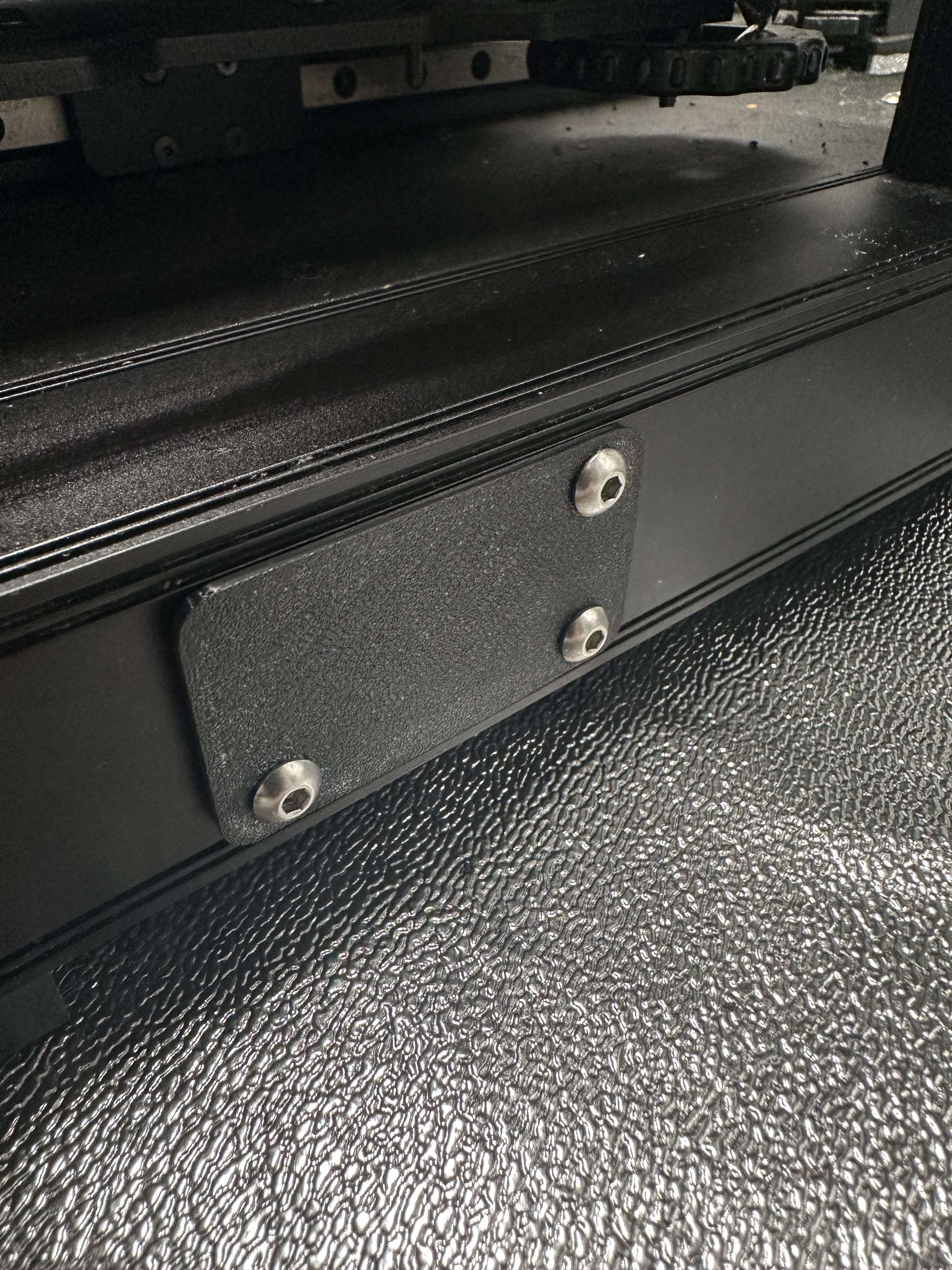 Creality Ender S1 screen hole blanking plate cover