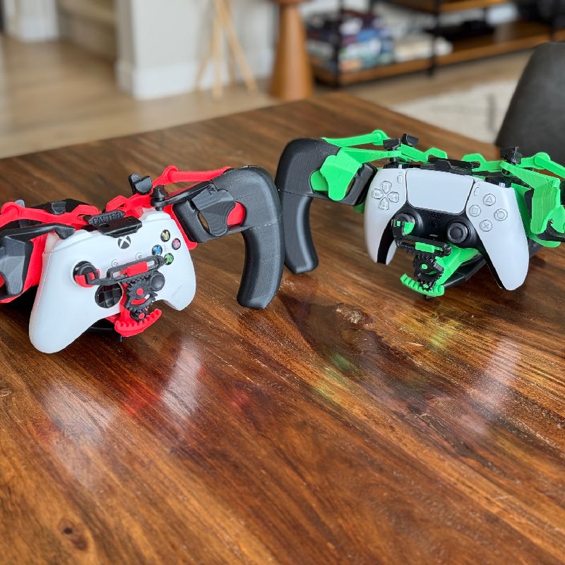 Xbox Controller Racing Wheel 100% 3D printed - TEST FIT by Chad_Taylor ...