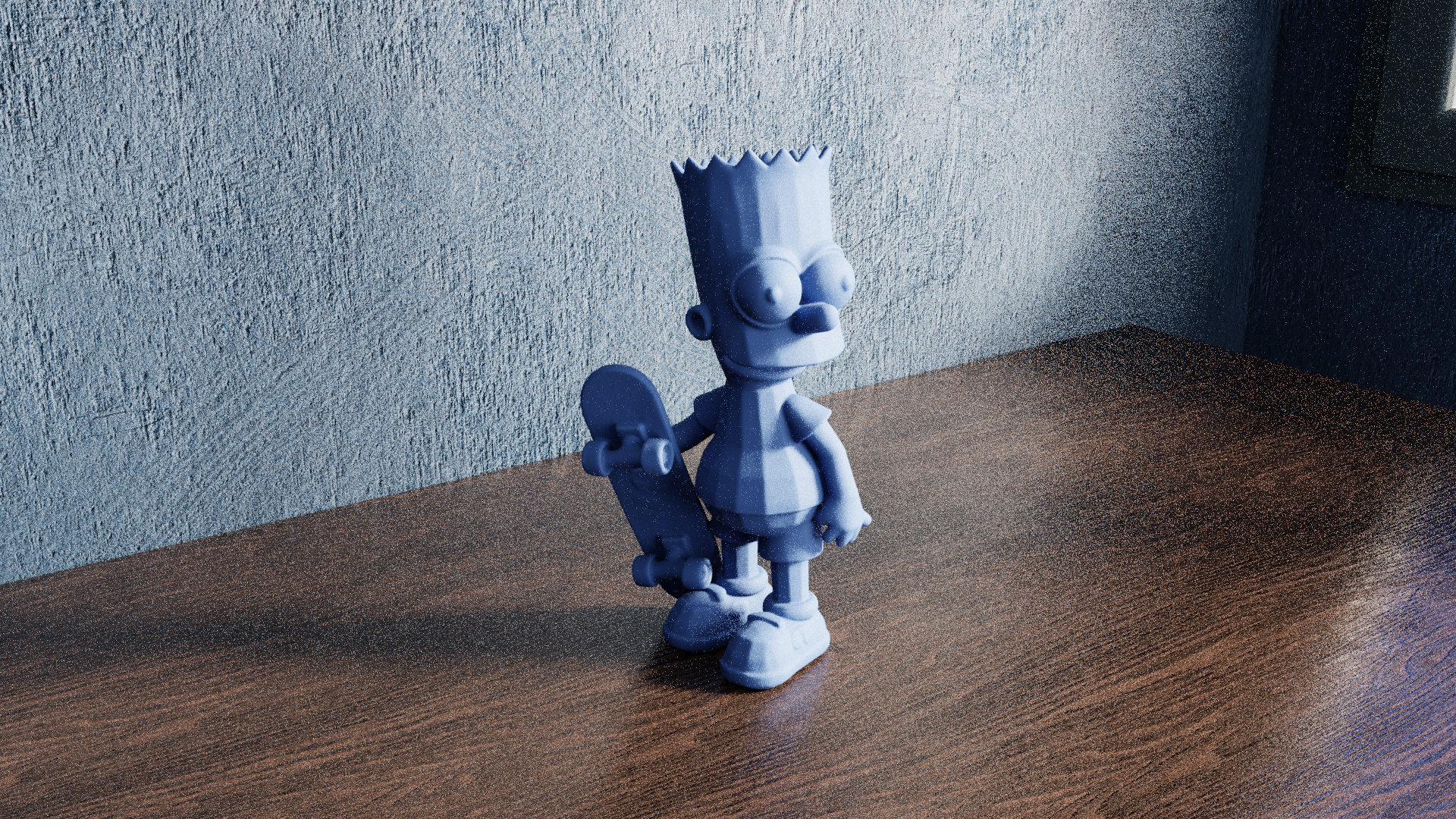 Miniatura 9 do modelo 3D Low Poly Bart Simpson