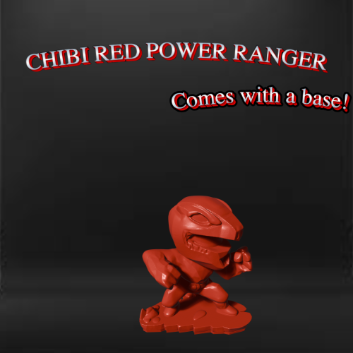 Chibi Red Power Ranger