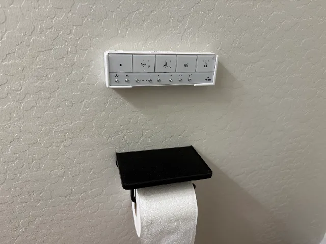 Toto Bidet Controller Holder For Command Strips