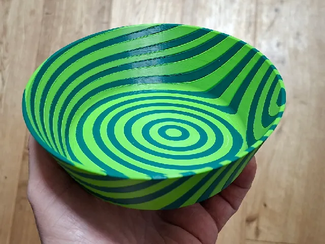 Patterned small bowl for MMU