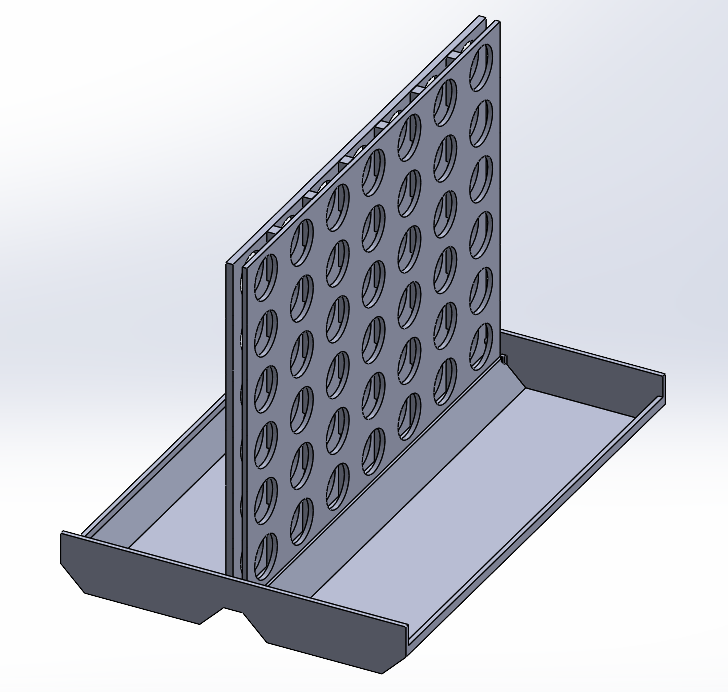 Hack Club connect 4 3D model