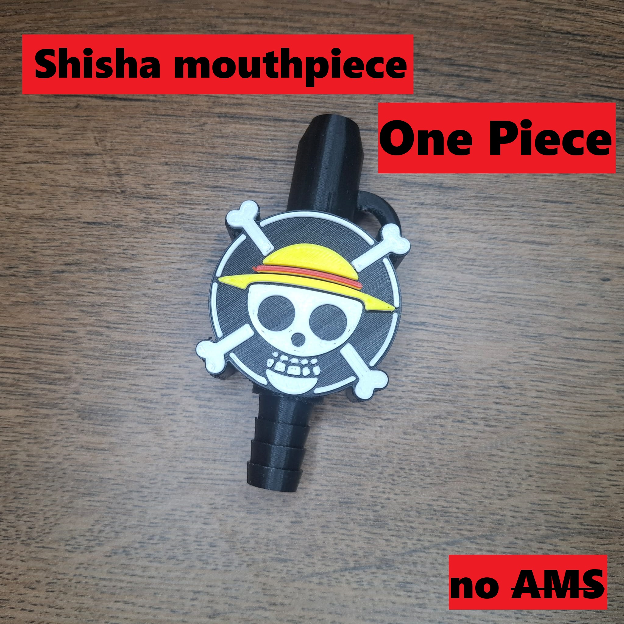 Shisha mouthpiece - One Piece (color swap)