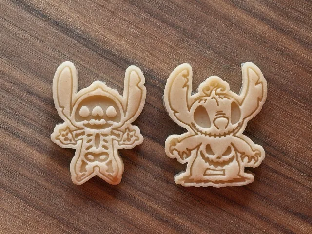 "Halloween Stitch" Cookie Cutter + Stamp set