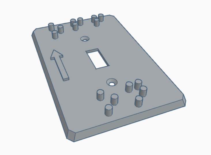 Braille Accessibility Light Switch Cover — miniatura 2