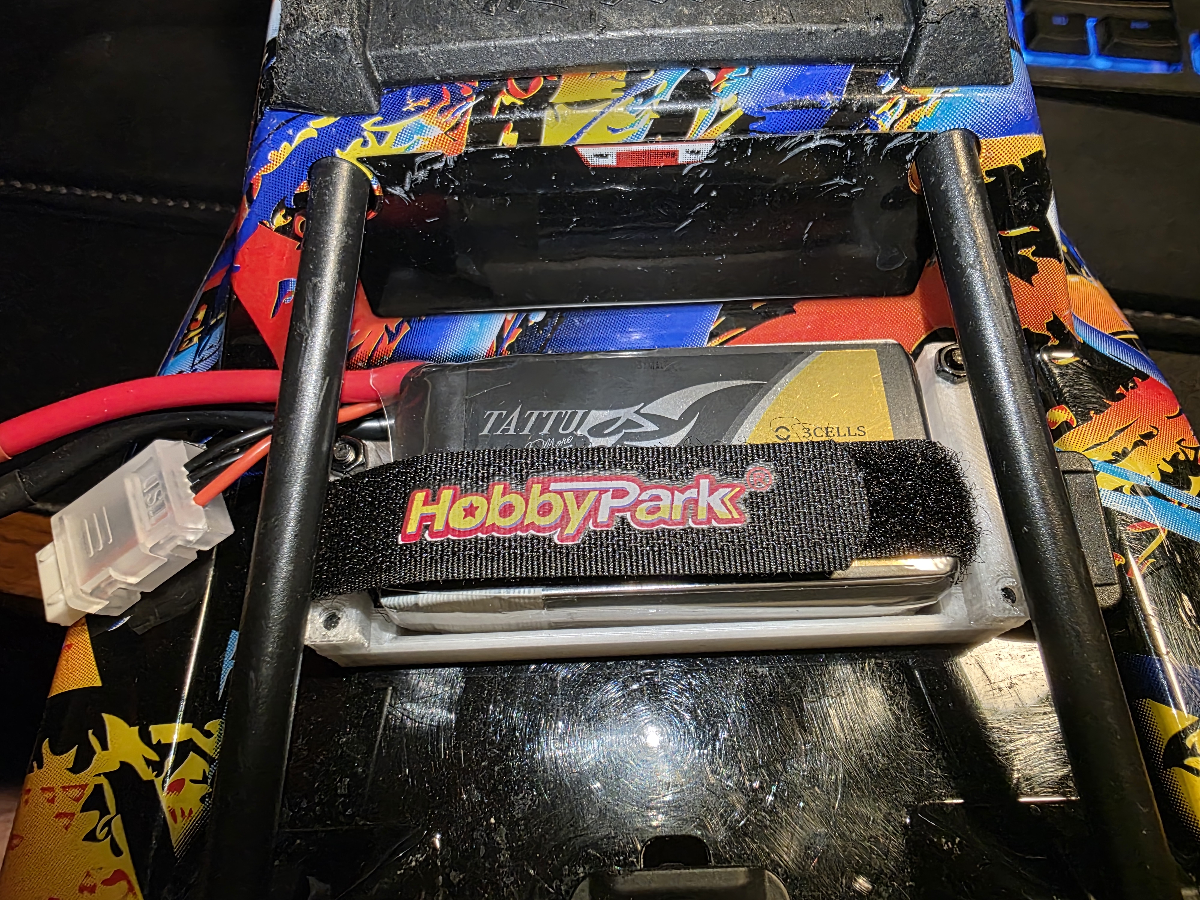 Traxxas Maxx Auxiliary Battery Tray