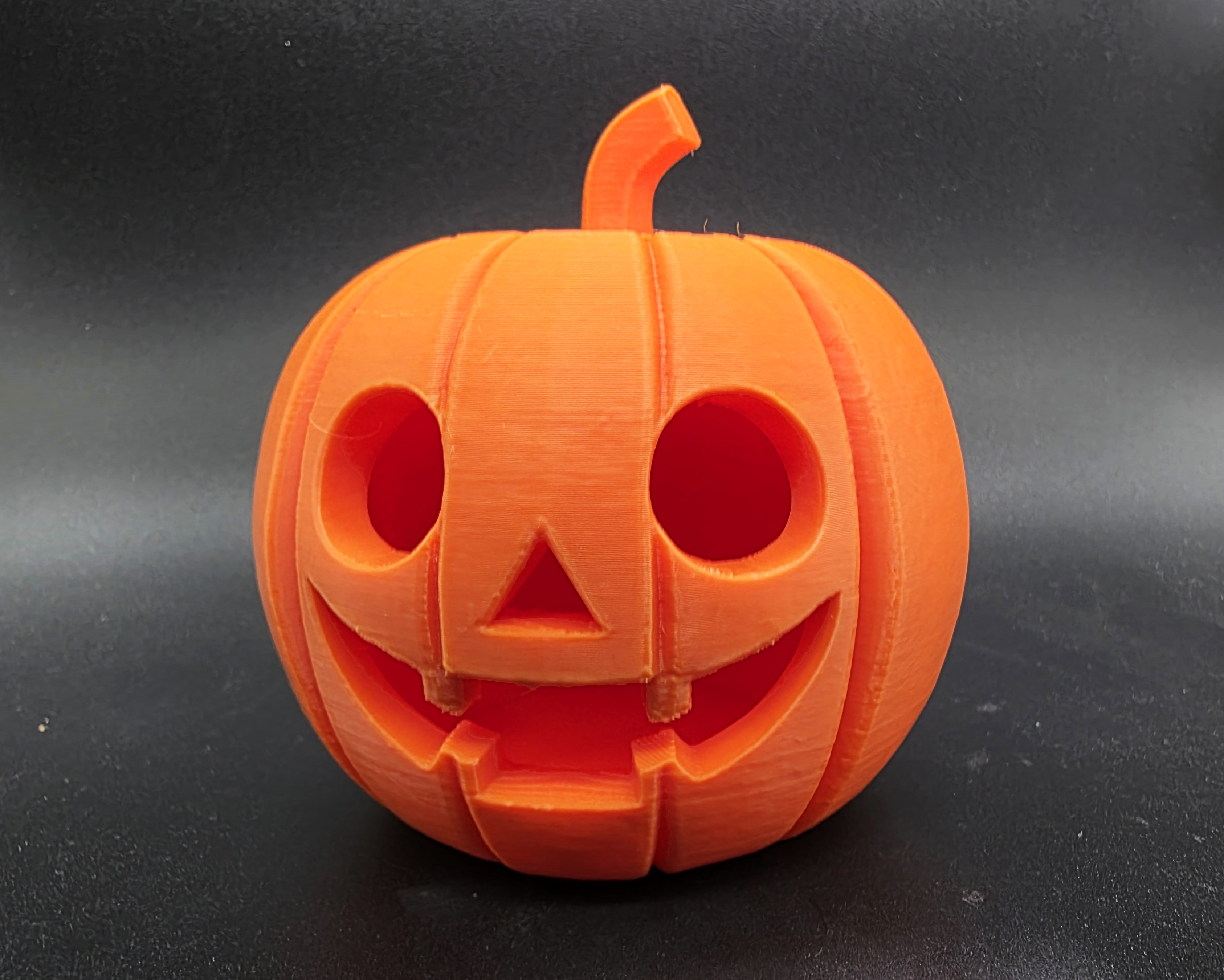 Big-Eye Jack-o-Lantern w/Lid LED Tea Light Holder — miniatura 5