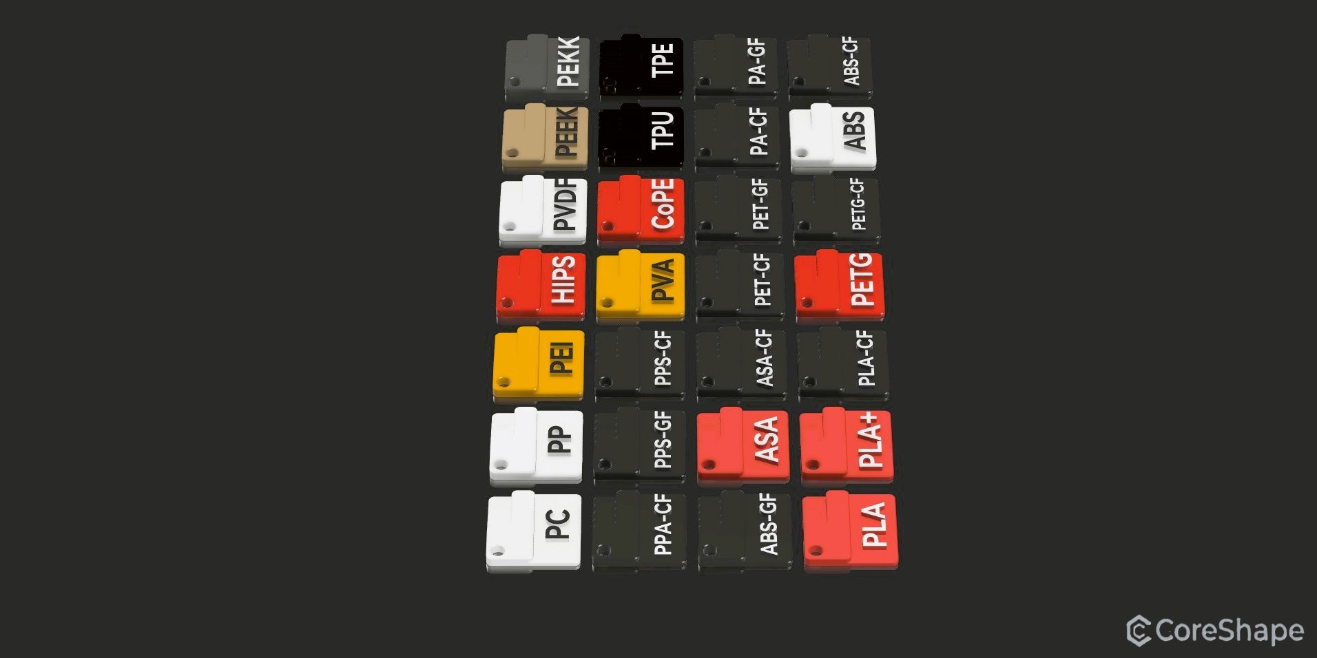 Filament Swatches (Multiple Materials) — miniatura 5