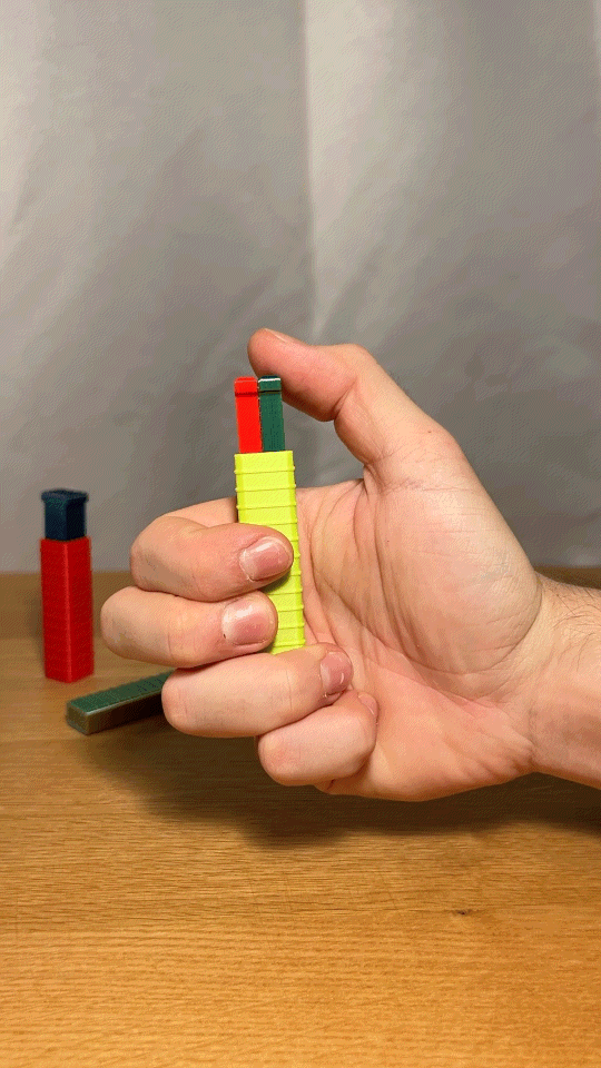 Miniatura 2 do modelo 3D Push Button Fidget Toy