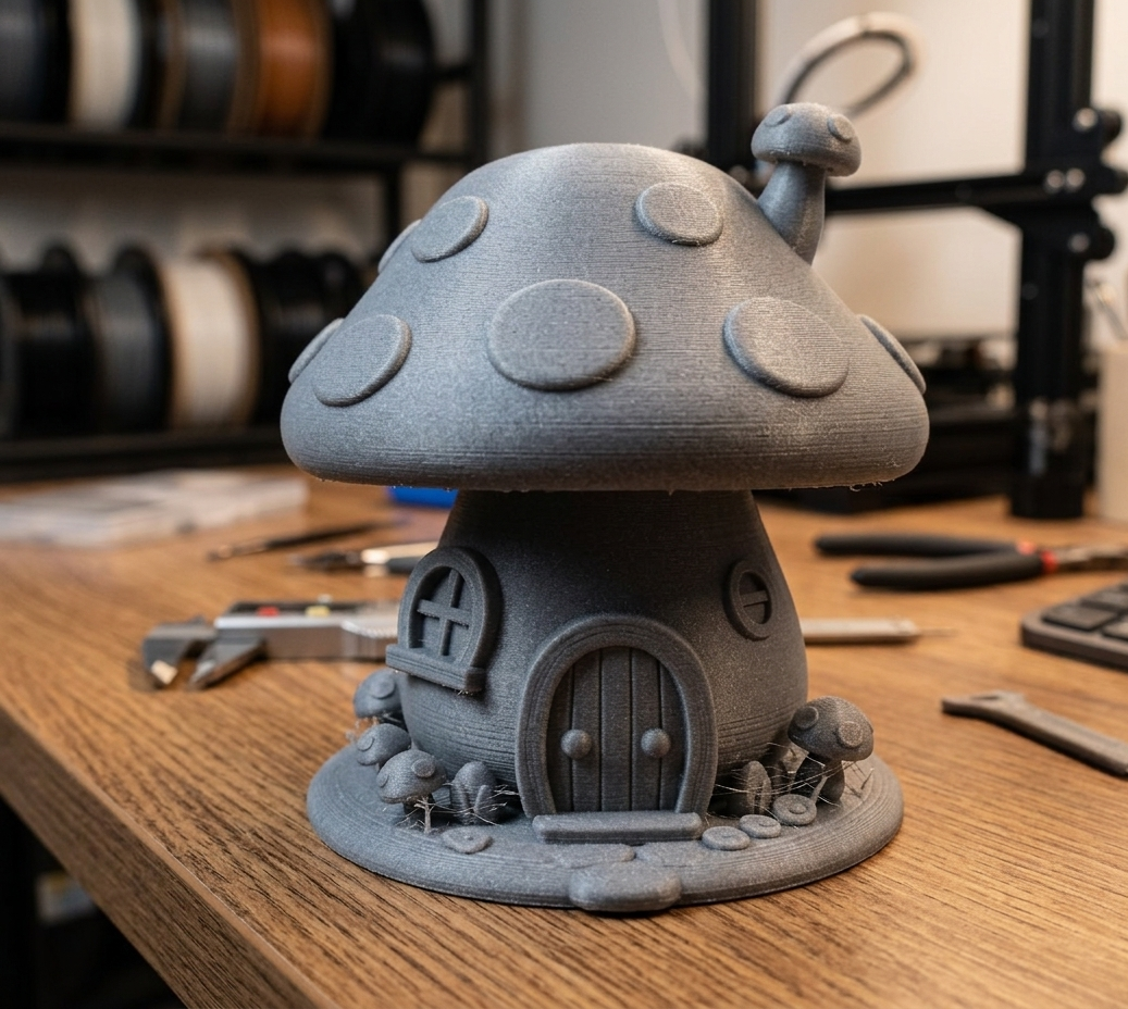 mushroom house