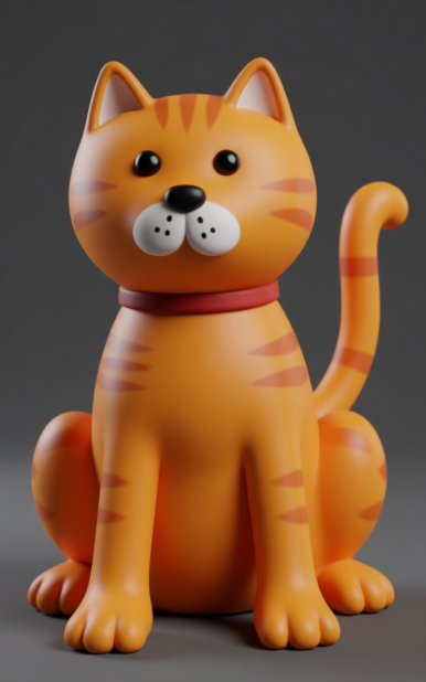 orange cat