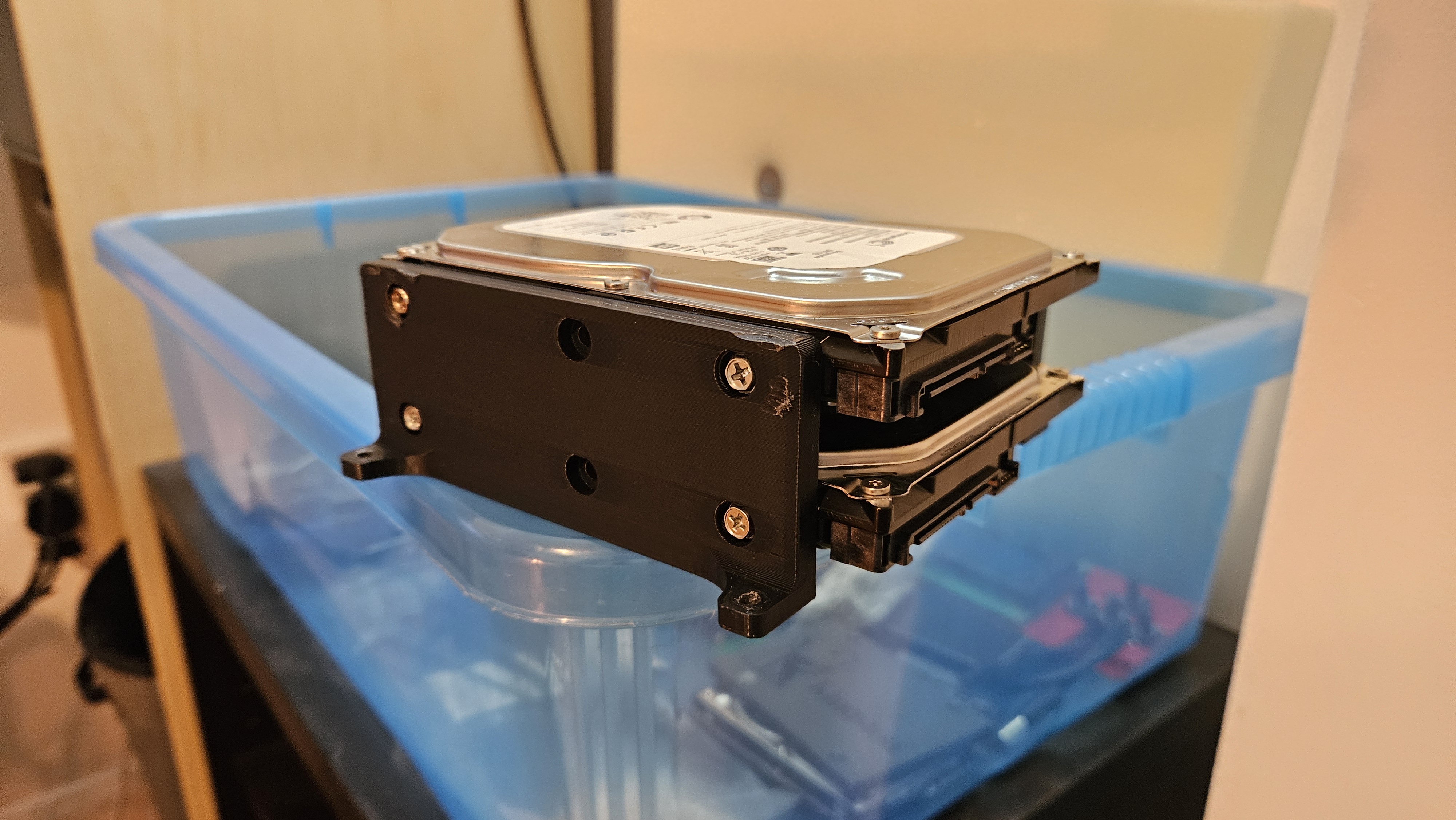 2x 3.5" HDD Holder for Case Modding