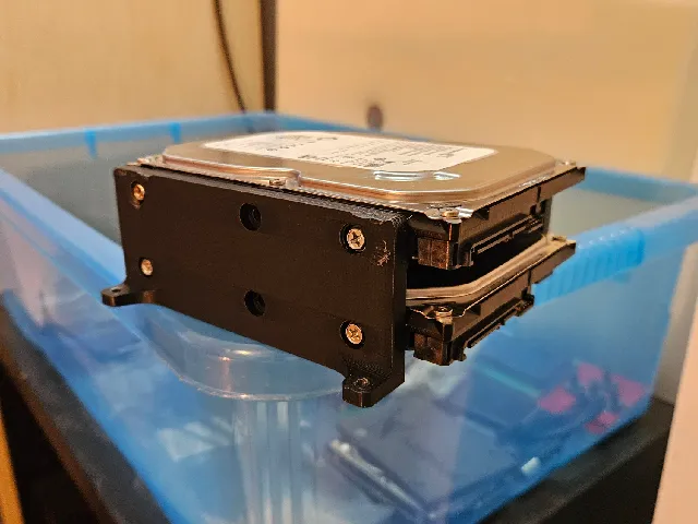 2x 3.5" HDD Holder for Case Modding