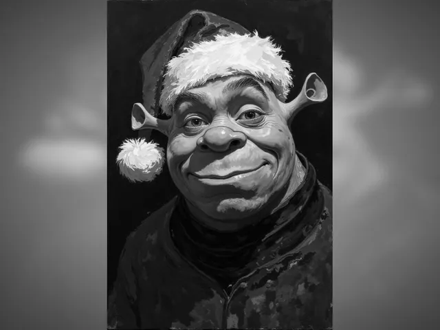 Santa Shrek HueForge